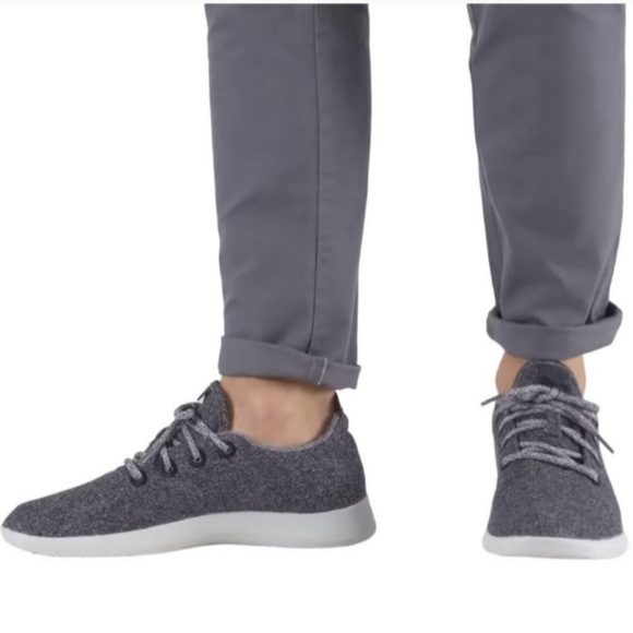 Allbirds Wool Runners Sneakers Gray Men’s Size 9 - Picture 10 of 10